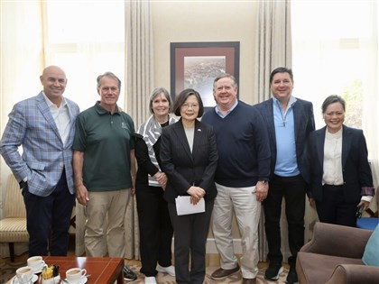 美方主動邀約 蔡英文在立陶宛與美國議員交流