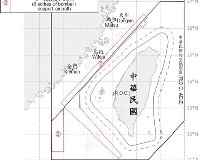 中共39機艦船擾台 發射運載火箭對台無危害