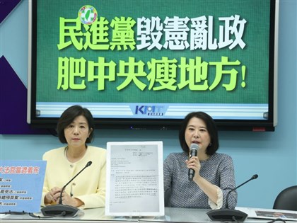 綠對總預算財劃法提釋憲 藍批毀憲亂政踐踏立院