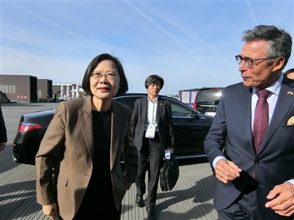 蔡英文訪英國 15日將赴國會交流發表演說