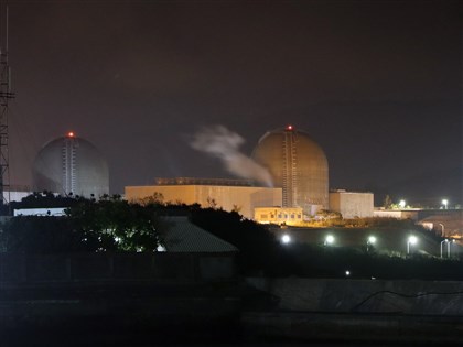 台電核三廠2號機解聯 17日晚間10時許發電量歸零