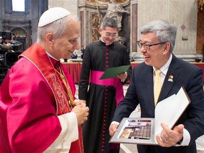 陳建仁出席教宗就職晤35位政要 歐美日齊給台灣好評