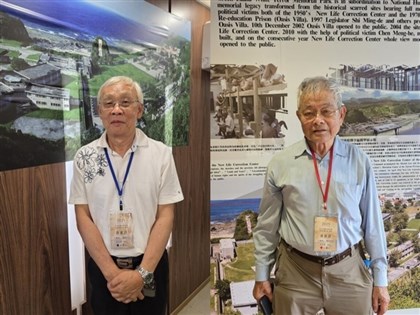 受難者重回綠島 陳欽生、楊田郎盼台灣珍惜民主