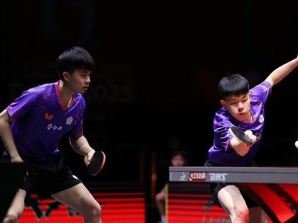 林昀儒高承睿勝中國組合  桌球世錦賽男雙保底銅牌[影]