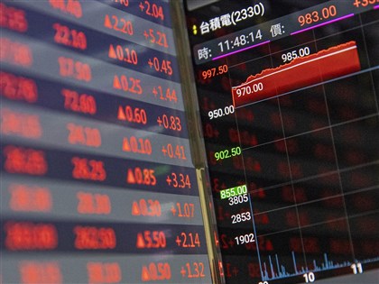 台積電大漲35元領軍AI 台股盤中漲475點拚21600點