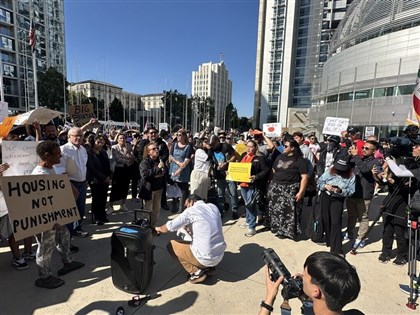 記者在現場／加州矽谷響應洛杉磯示威 弱勢族群集結抗議政府