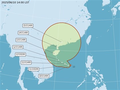 颱風蝴蝶最快11日形成 12日起連3天全台有雨