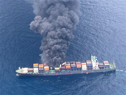 萬海旺春輪起火2台人失聯 交部：已請印度續協尋