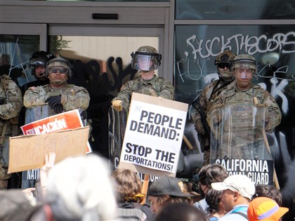 川普：軍隊進駐洛杉磯 直到「和平」出現才撤離