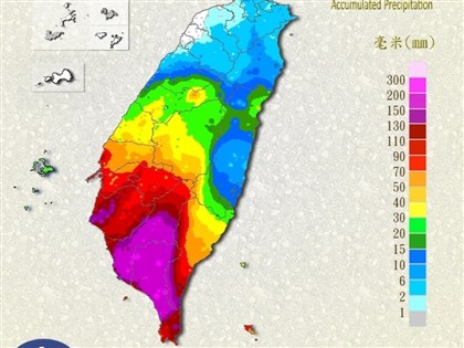 中南部豪雨還沒停 氣象署：14日白天才會明顯趨緩