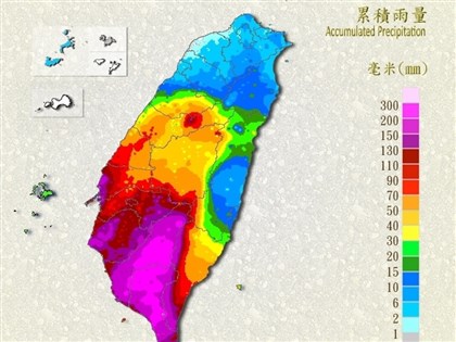 高雄山區雨勢不斷 桃源區3里14日停班停課