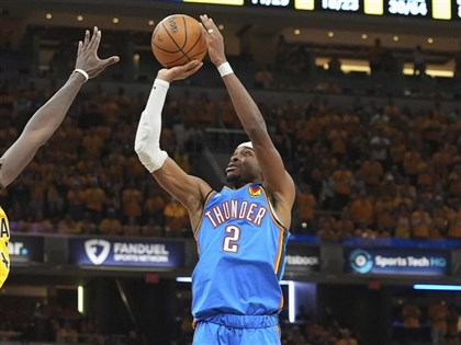 NBA總冠軍G4亞歷山大飆35分 雷霆逆轉2比2扳平溜馬[影]