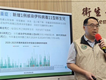 新生兒腸病毒重症疫情嚴峻 伊科11型再添2死1重症