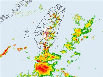 8縣市大雨特報 南投雲林嘉縣高雄防大雷雨