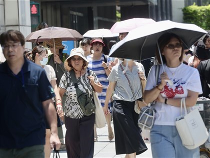 大台北防36度高溫 中部以北午後局部雷雨