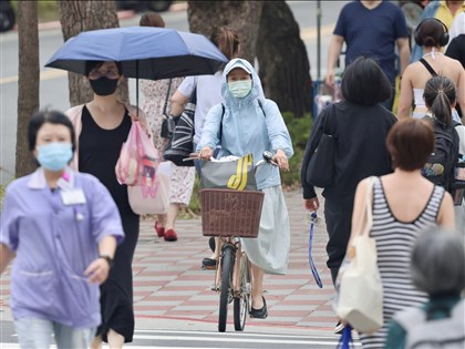 大台北27日高溫上看36度  留意午後雷陣雨