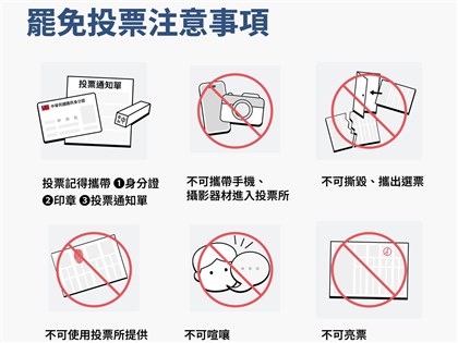 早安世界》罷免案投票7大注意事項 當天從事罷免活動也違法