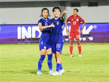亞足聯女子亞洲盃資格賽 台灣3戰全勝闖進會內賽