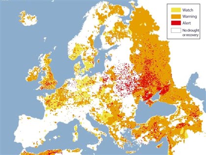 歐洲大旱連3月近半土地乾涸 英格蘭遇百年最乾春天