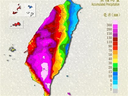 南台灣及台東防大豪雨 未來24小時南部仍是降雨熱區