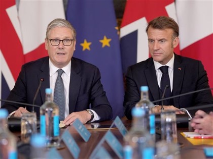 英法高峰會領袖聯合宣言 重申對台海和平穩定承諾