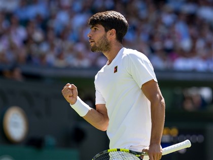 艾卡拉茲邁向溫網3連霸 冠軍戰門票入手