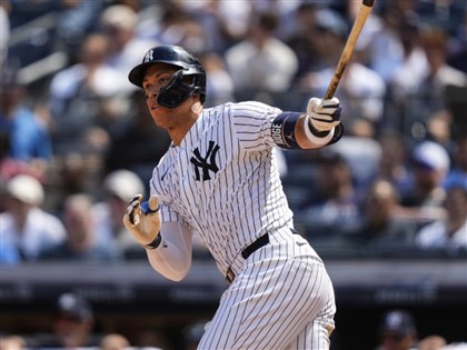 洋基賈吉350支全壘打到手 MLB史上最快[影]