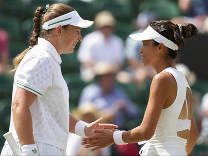 謝淑薇遭逆轉獲溫網女雙亞軍　無緣第10座大賽金盃[影]