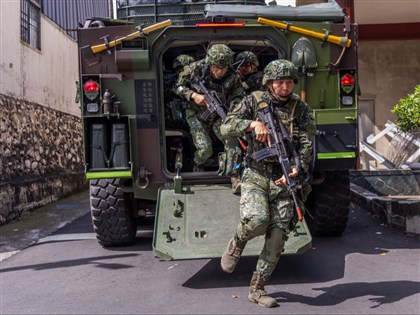 漢光演習國軍中部縱深作戰演練  牽制敵軍誘入預想殲敵區