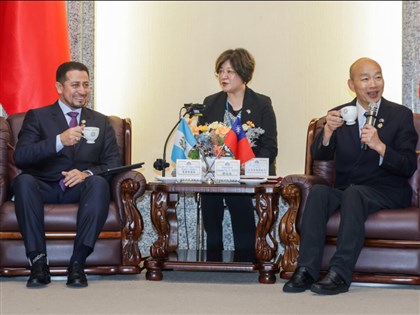 瓜地馬拉議長羅慕斯訪立院　強調兩國邦誼不容交換