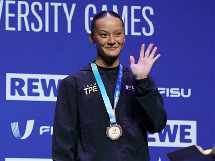 陳瑞安世大運競技體操女子全能奪銅　台灣第一人[影]