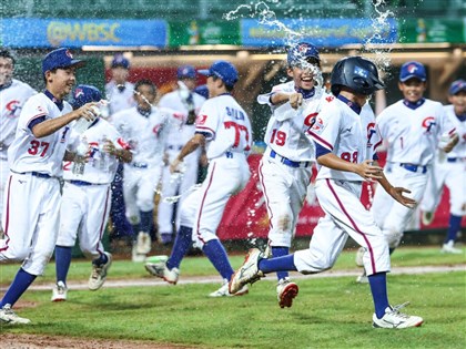 U12世界盃棒球賽台灣落後5分後逆轉　靠再見觸身球勝墨西哥[影]