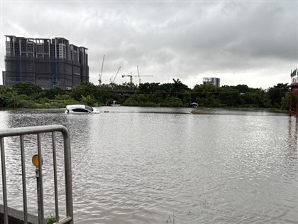 台中大雨28民宅進水　多處邊坡坍塌停車場積水