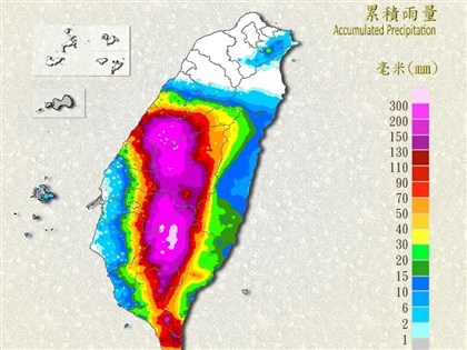中南部晚間降雨略減  8/1水氣再增續防豪雨