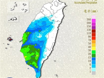 西南風減弱水氣漸少　氣象署中午解除劇烈豪雨作業