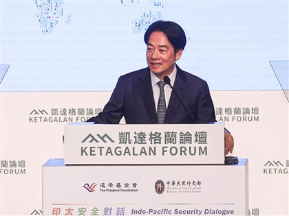 賴總統：維持現狀　確保台海和平穩定