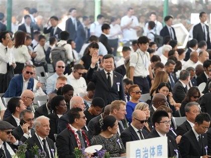 李逸洋首度出席長崎和平祈念儀式 中國缺席引揣測