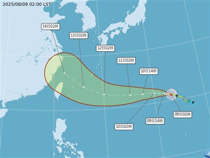 吳德榮：颱風楊柳侵台機率稍降　可能半途減弱夭折
