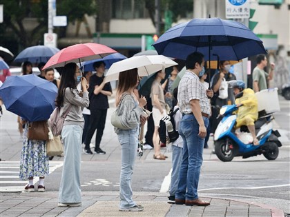 大台北等15縣市大雨特報　彰化南投雲林防大雷雨