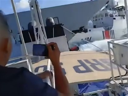 南海追逐釀船隻相撞　菲律賓譴責中國非法干擾[影]