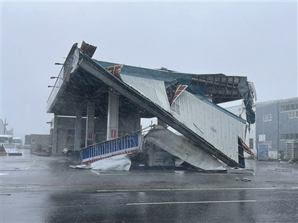 早安世界》颱風楊柳登陸3小時快閃　台東陣風14級