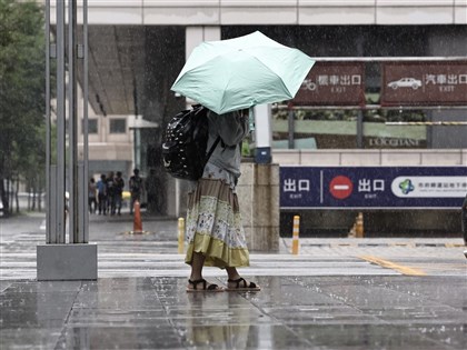 未來3天水氣增　西半部午後易大雨、南部防豪雨