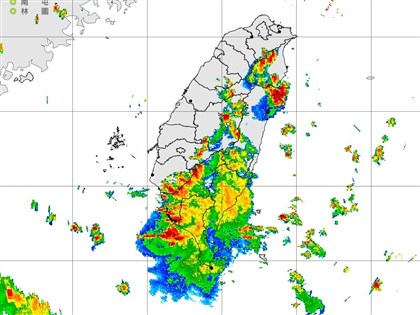 花蓮山區及高屏防豪雨　大台北桃園台南局部大雨