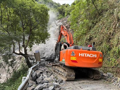 桃園復興台7線邊坡坍方　後山3里停班課1天