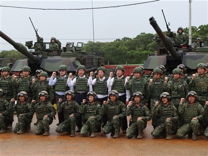 賴總統：2030年前　國防預算達GDP5%目標