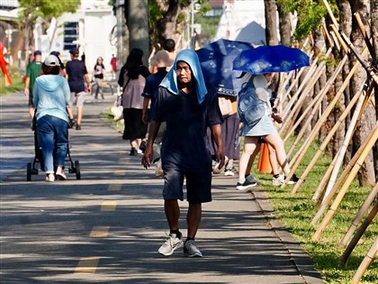 全台晴朗炎熱　大台北防36度以上高溫
