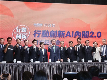 卓榮泰介紹新內閣2.0　宣布加速行動有感施政[影]