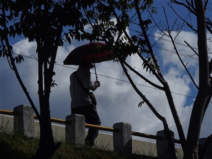 未來一週高溫32度至35度　午後雷陣雨範圍縮小