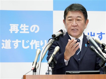 茂木敏充宣布參選自民黨總裁　尋求擴大執政聯盟[影]