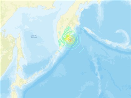 俄羅斯堪察加區域東海岸　發生規模7.1地震